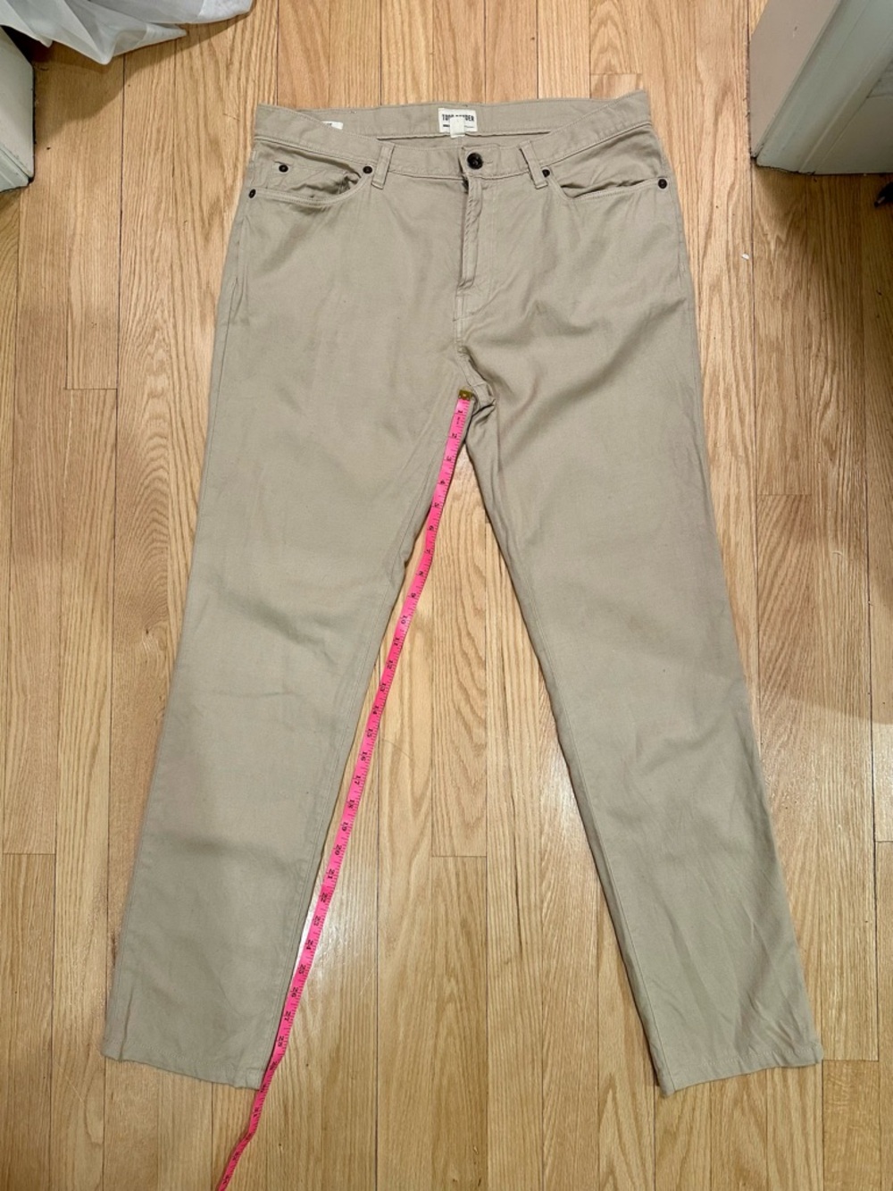 Todd Snyder Men's Cotton Linen 5 pocket pant